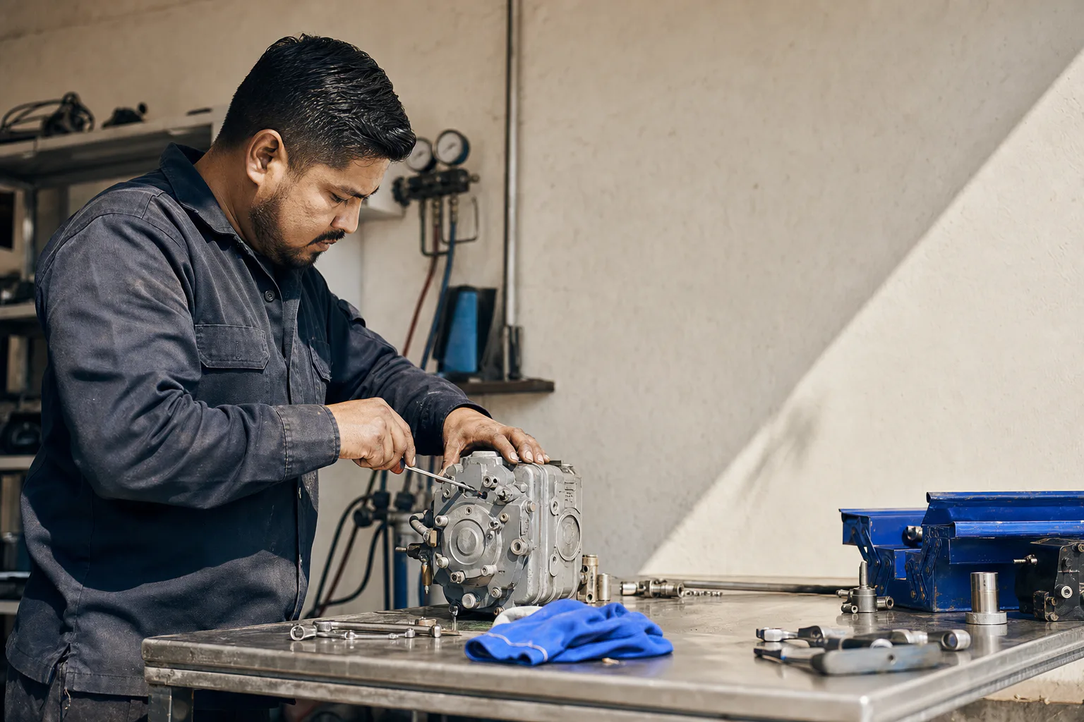 Servicios y oficios: trabajo profesional de un negocio local